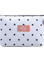 Clayre & Eef Trousse de toilette 21*12 cm noir/blanc MLTT0050