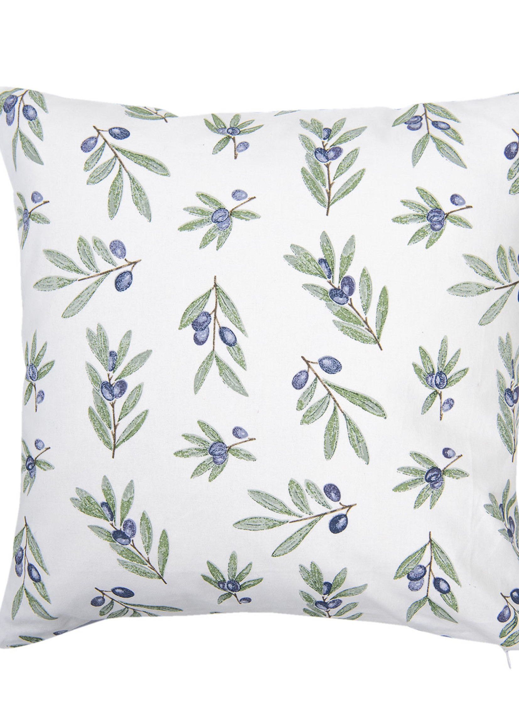 Clayre & Eef Housse de coussin 40*40 cm OLG21BL