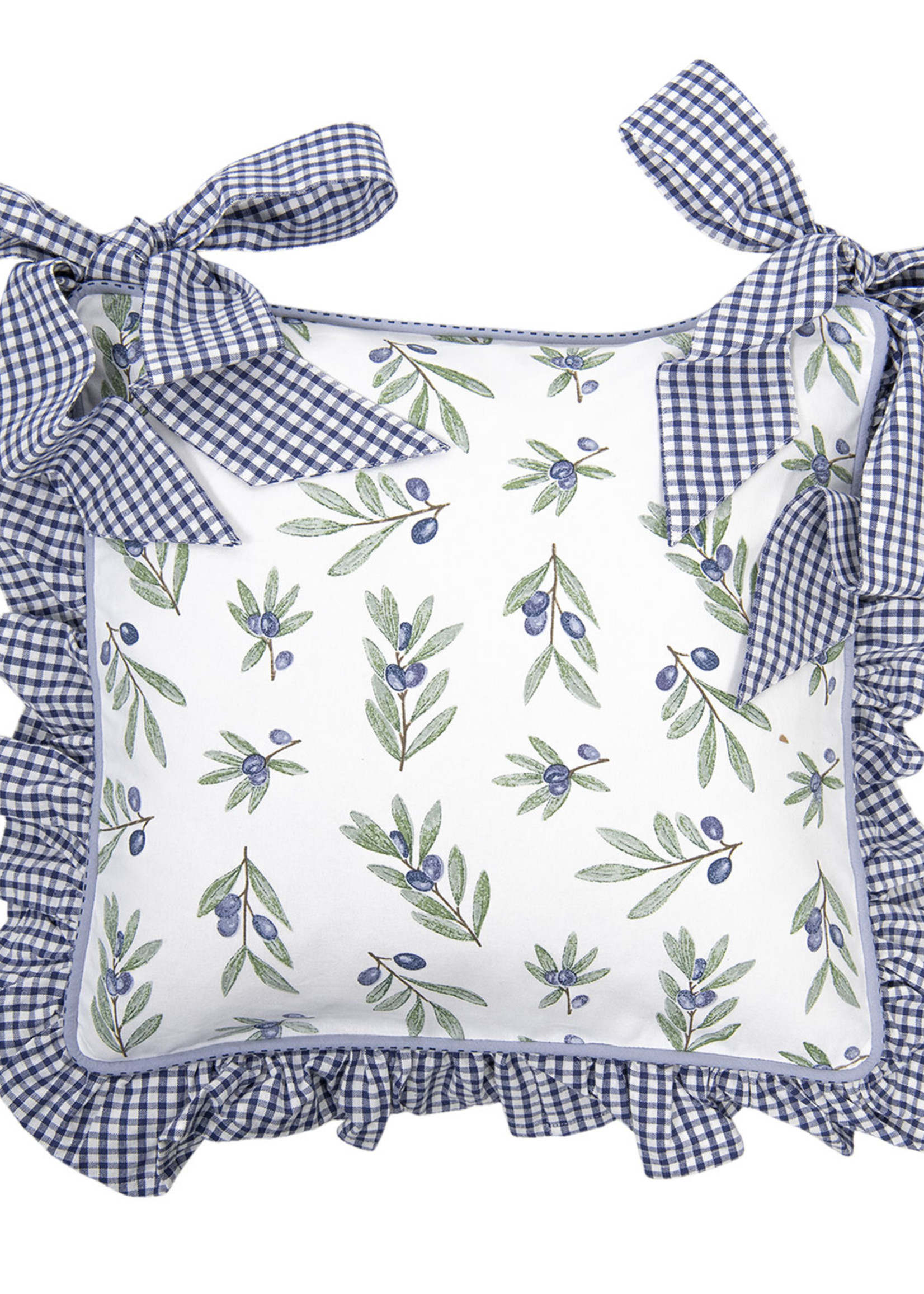 Clayre & Eef Housse de coussin 40*40 cm OLG25BL