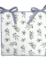 Clayre & Eef Galette de chaisse 40*40*4 cm OLG29BL