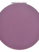 Clayre & Eef Miroir à main Ø 6 cm aubergine JZSP0001A