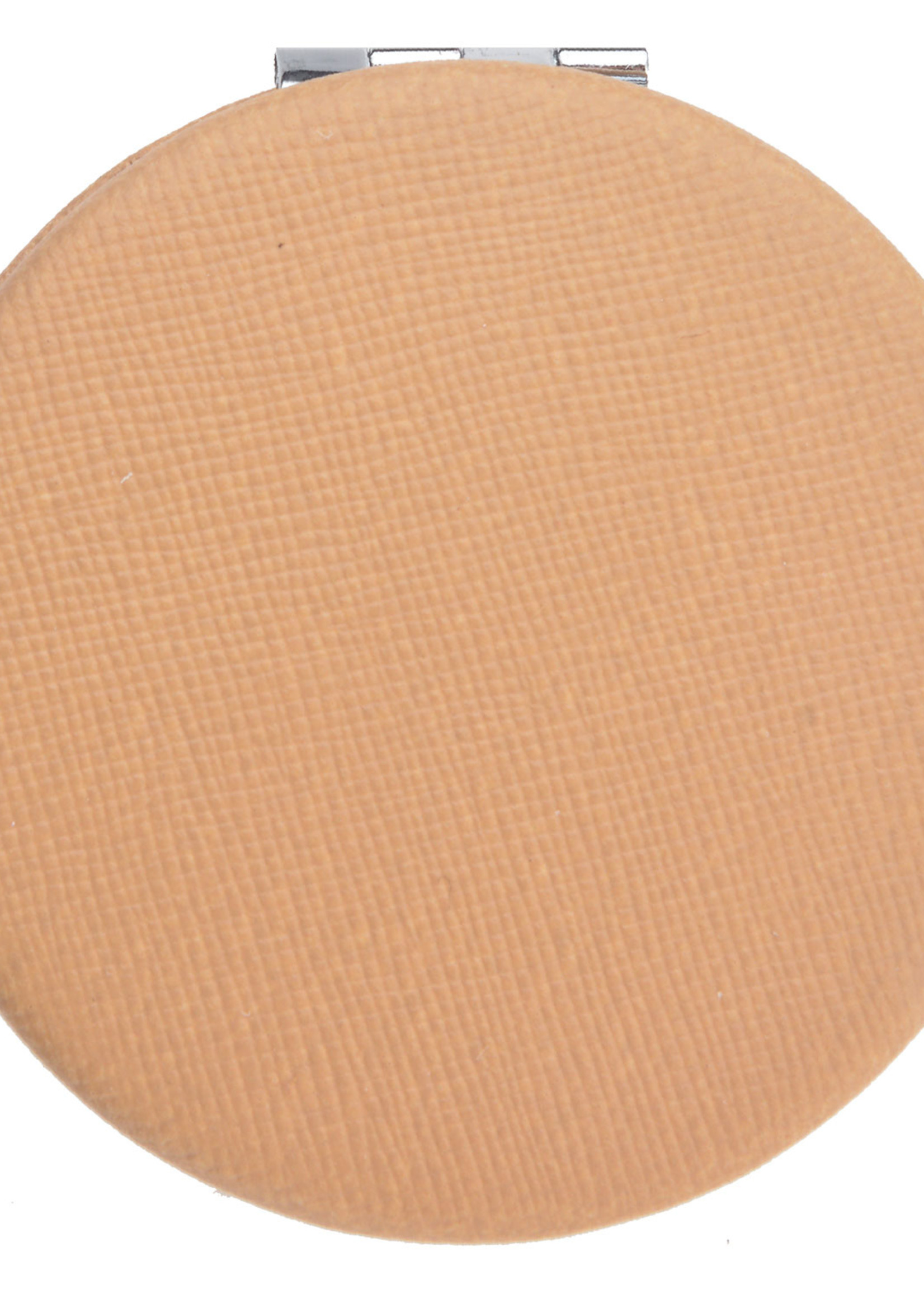 Clayre & Eef Miroir à main Ø 6 cm bronze brun JZSP0001BE