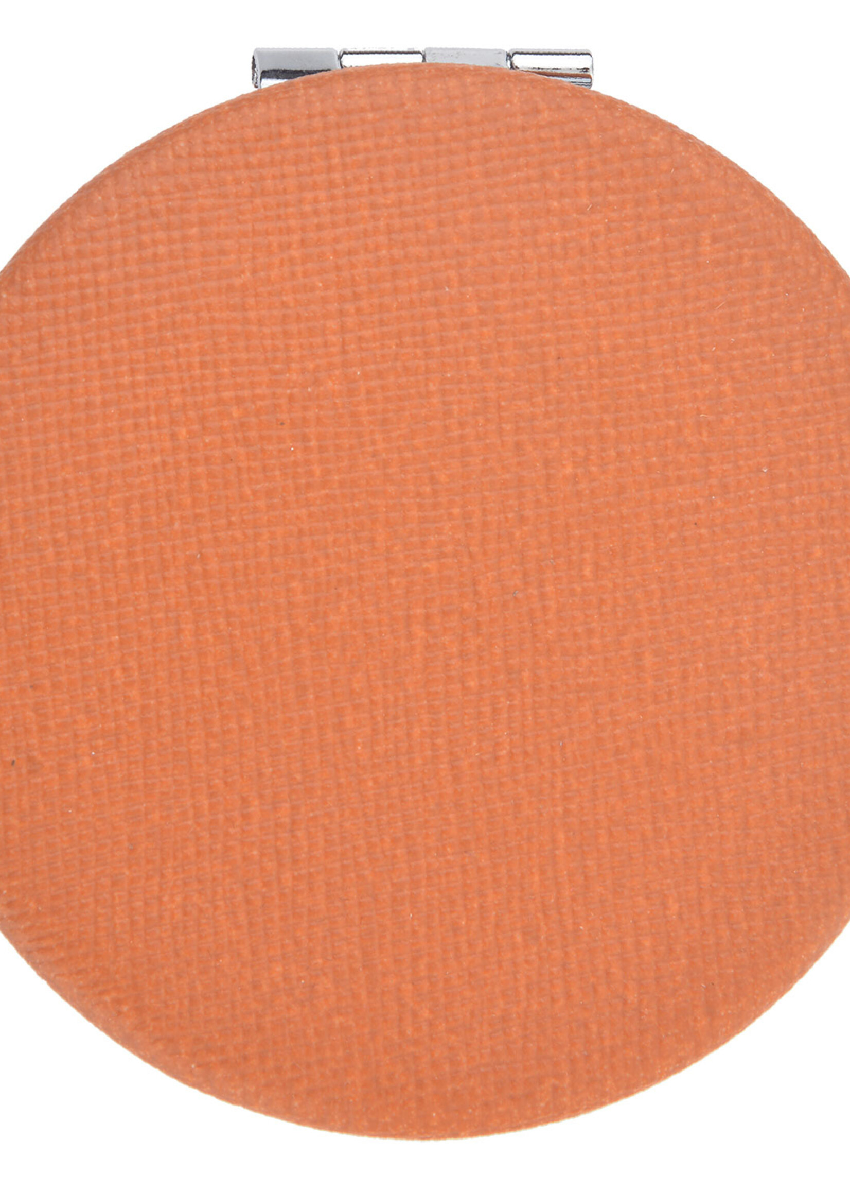 Clayre & Eef Handspiegel Ø 6 cm chocola JZSP0001CH