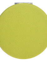 Clayre & Eef Miroir à main Ø 6 cm vert JZSP0001GR