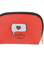 Clayre & Eef Trousse de toilette 19*5*12 cm rouge JZTB0005L