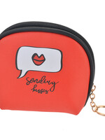 Clayre & Eef Trousse de toilette 13*4*11 cm rouge JZTB0005M