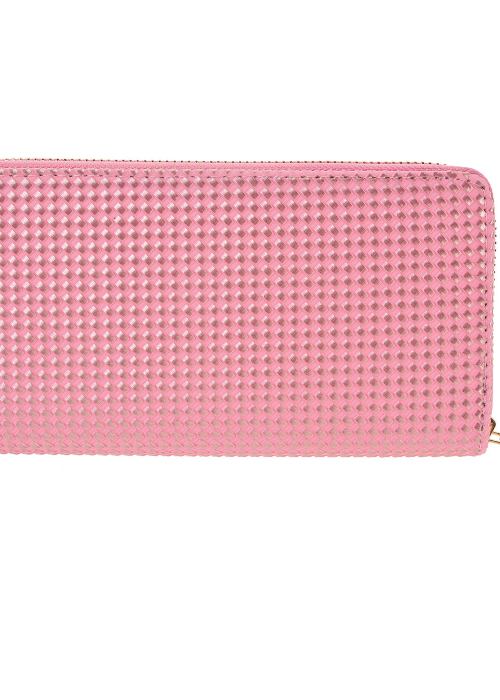 Clayre & Eef Portemonnee 19*11 cm pink JZWA0064P