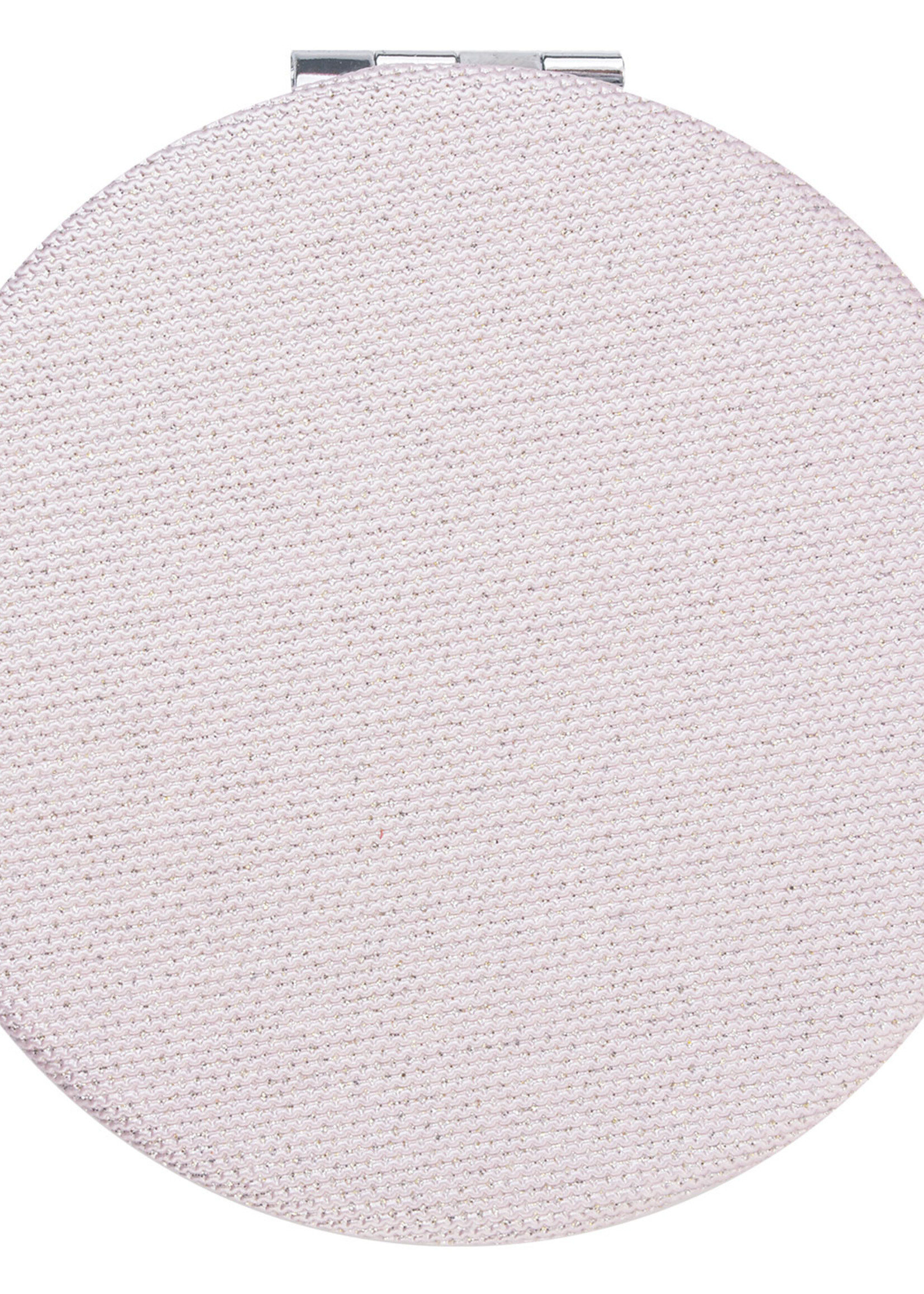 Clayre & Eef Miroir à main Ø 6 cm violet MLMI0023