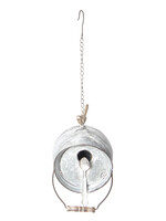 Clayre & Eef Decoratie Vogelhuis 20*19*25/64 cm 6Y3100