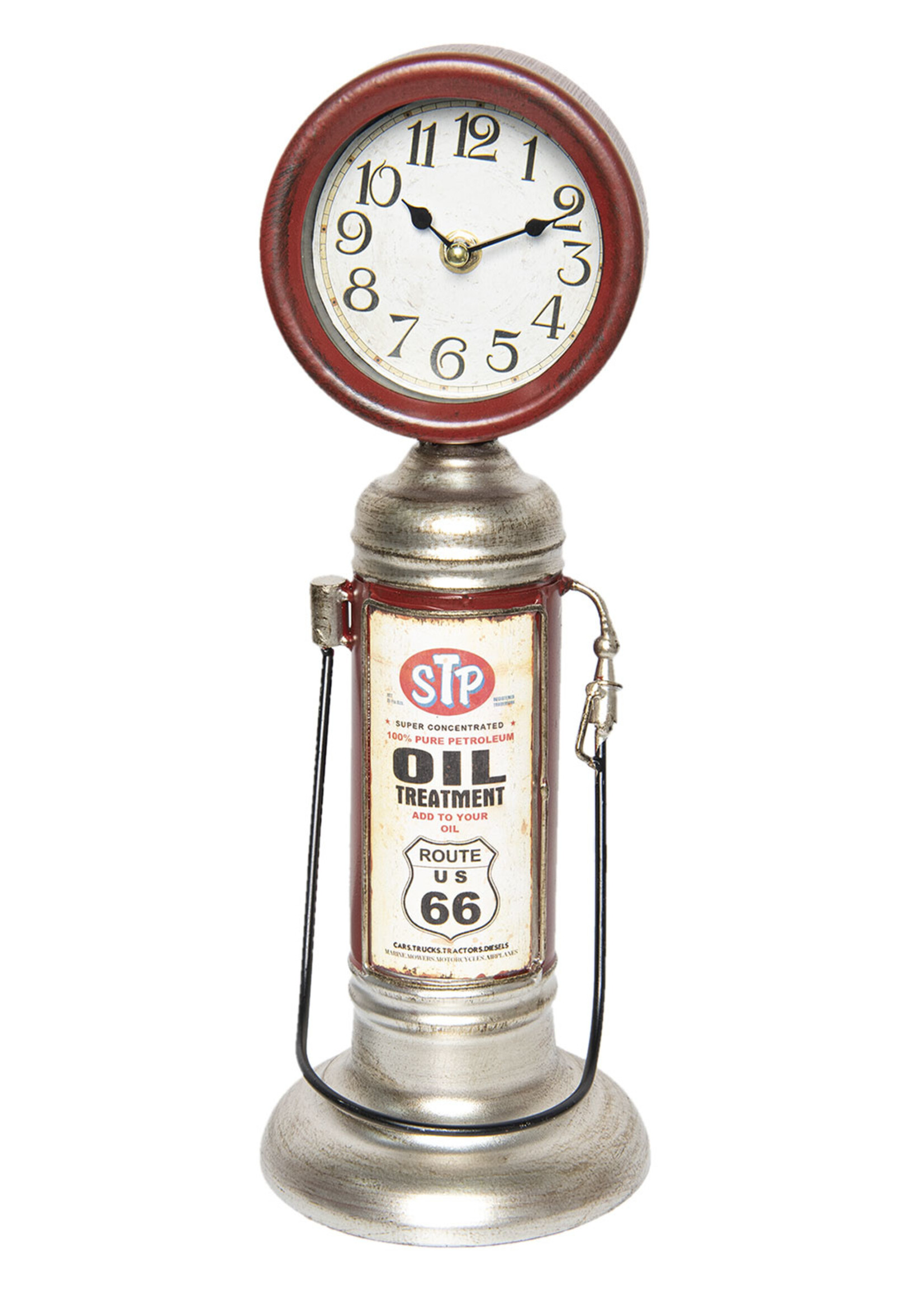 Clayre & Eef Horloge de table Ø 14*37 cm / 1*AA 6KL0531