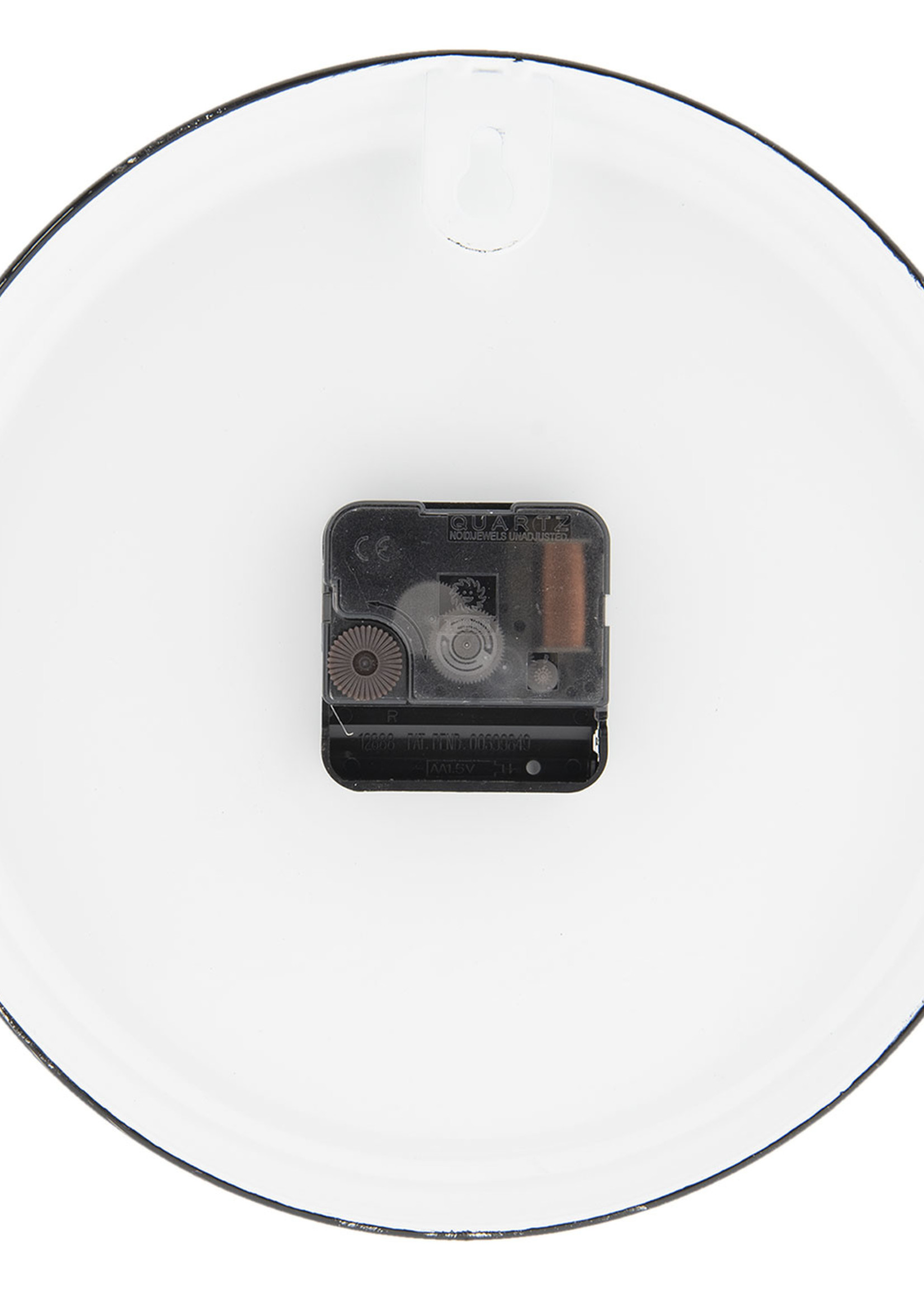 Clayre & Eef Wandklok Ø 23*4 cm / 1*AA 6KL0530