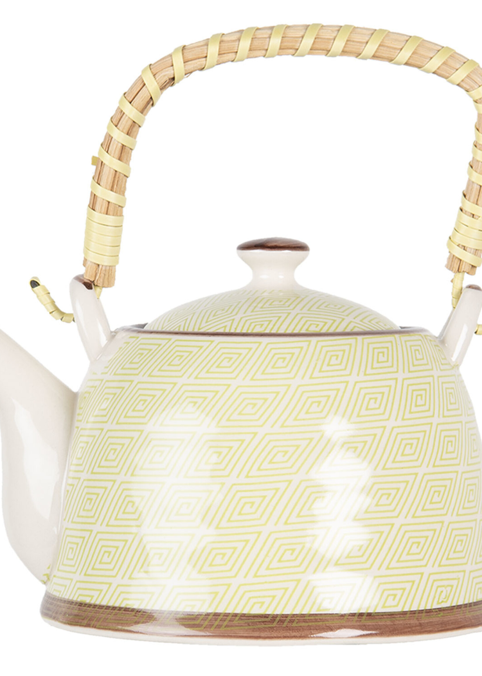 Clayre & Eef Théière 18*14*12 cm / 700 ml 6CETE0056L