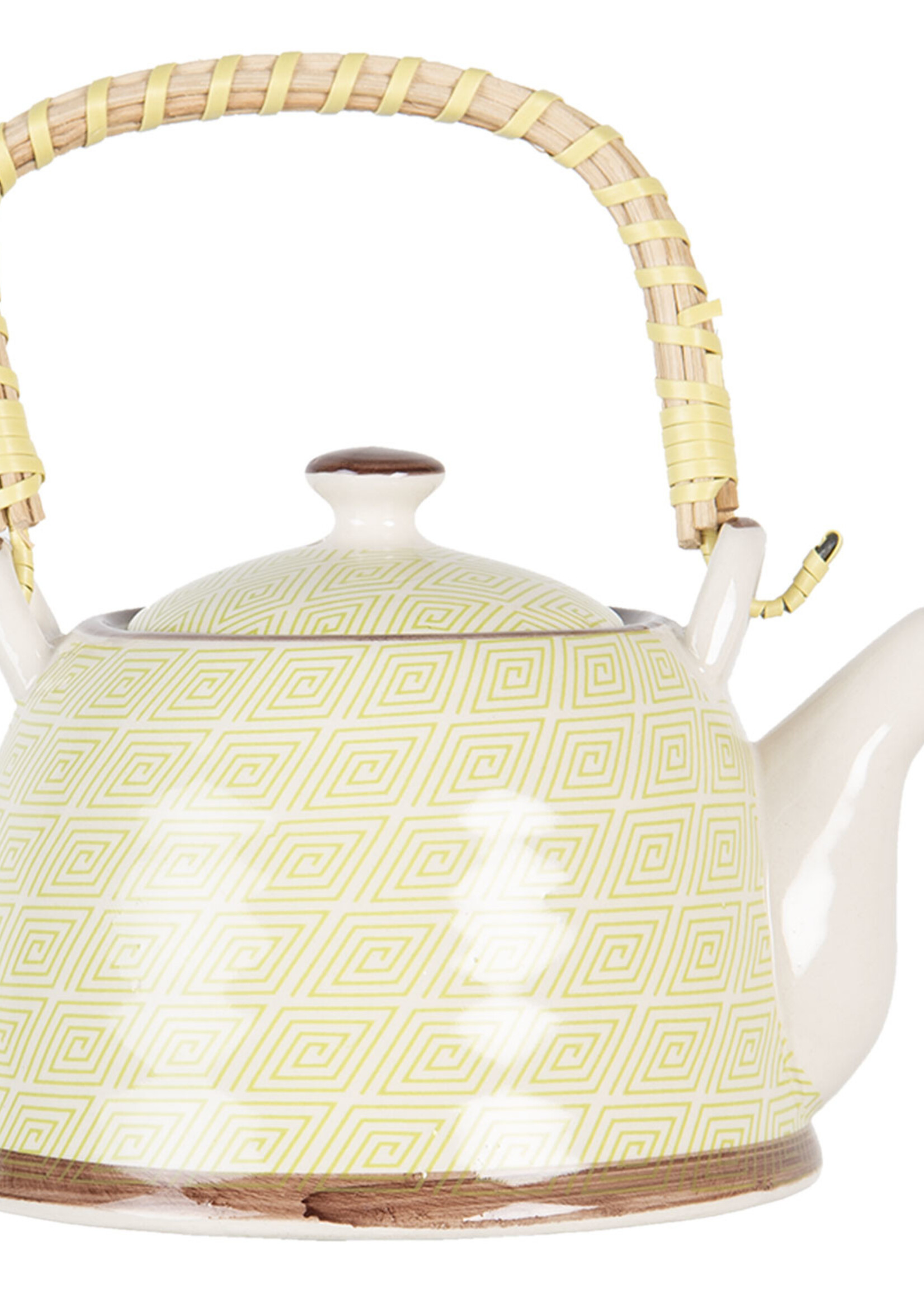 Clayre & Eef Théière 18*14*12 cm / 700 ml 6CETE0056L