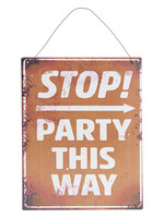 Clayre & Eef Plaque décorative 19*24 cm 6Y3190