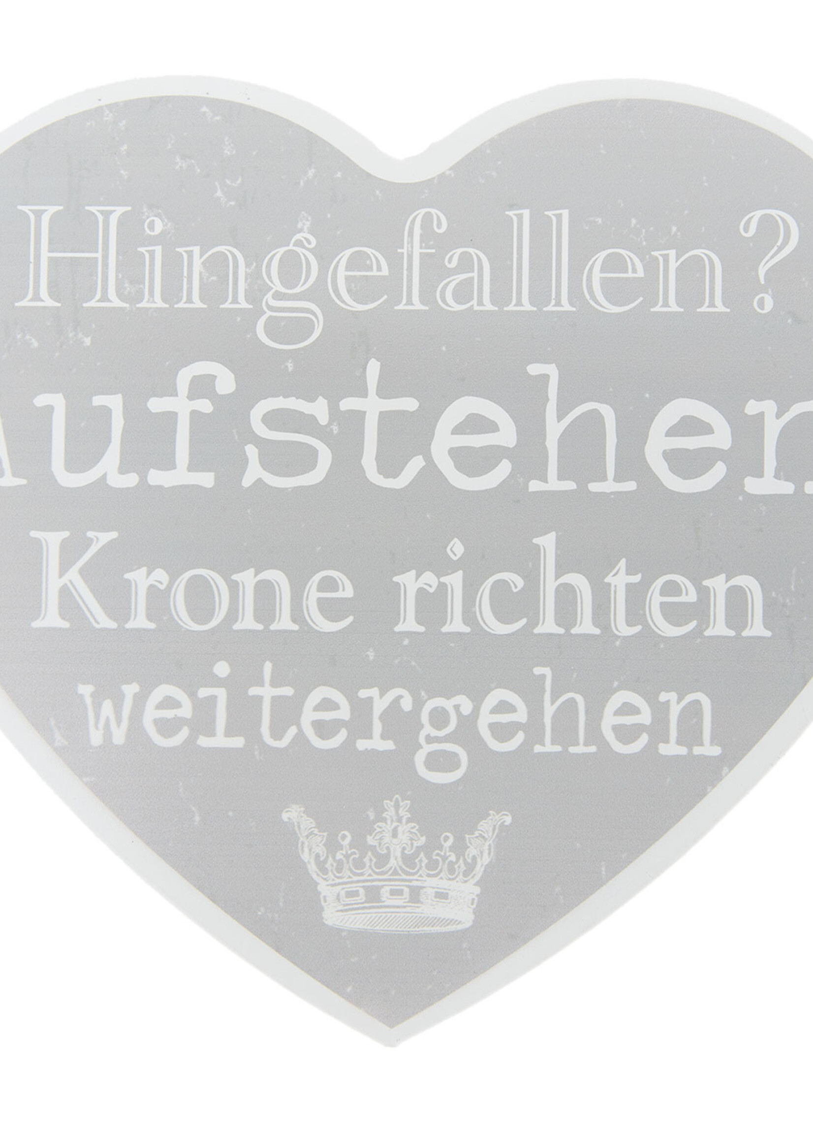 Clayre & Eef Plaque décorative 31*28 cm 6Y3195