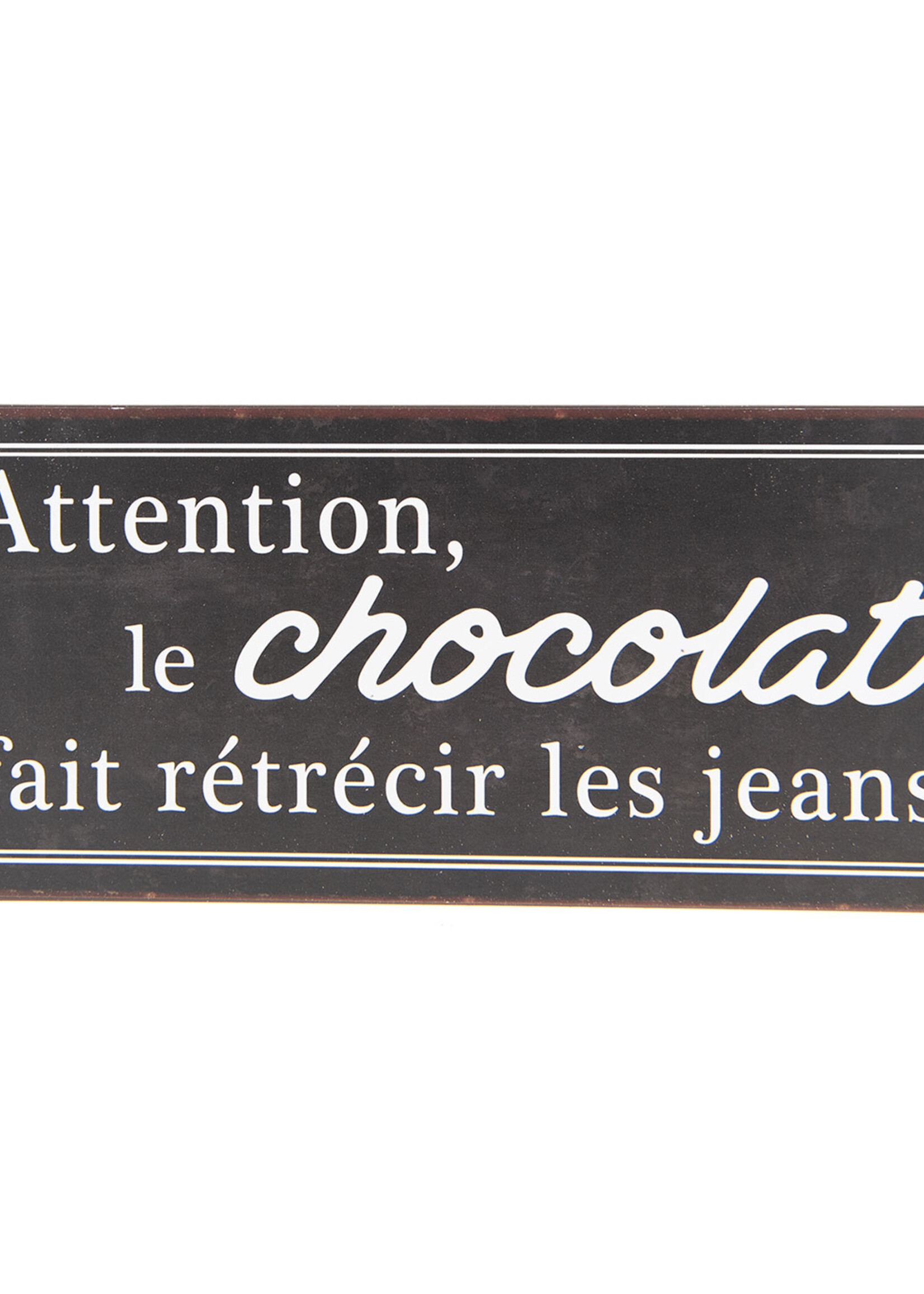 Clayre & Eef Plaque décorative 30*13 cm 6Y3238