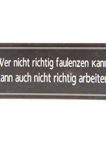 Clayre & Eef Tekstbord 30*13 cm 6Y3260