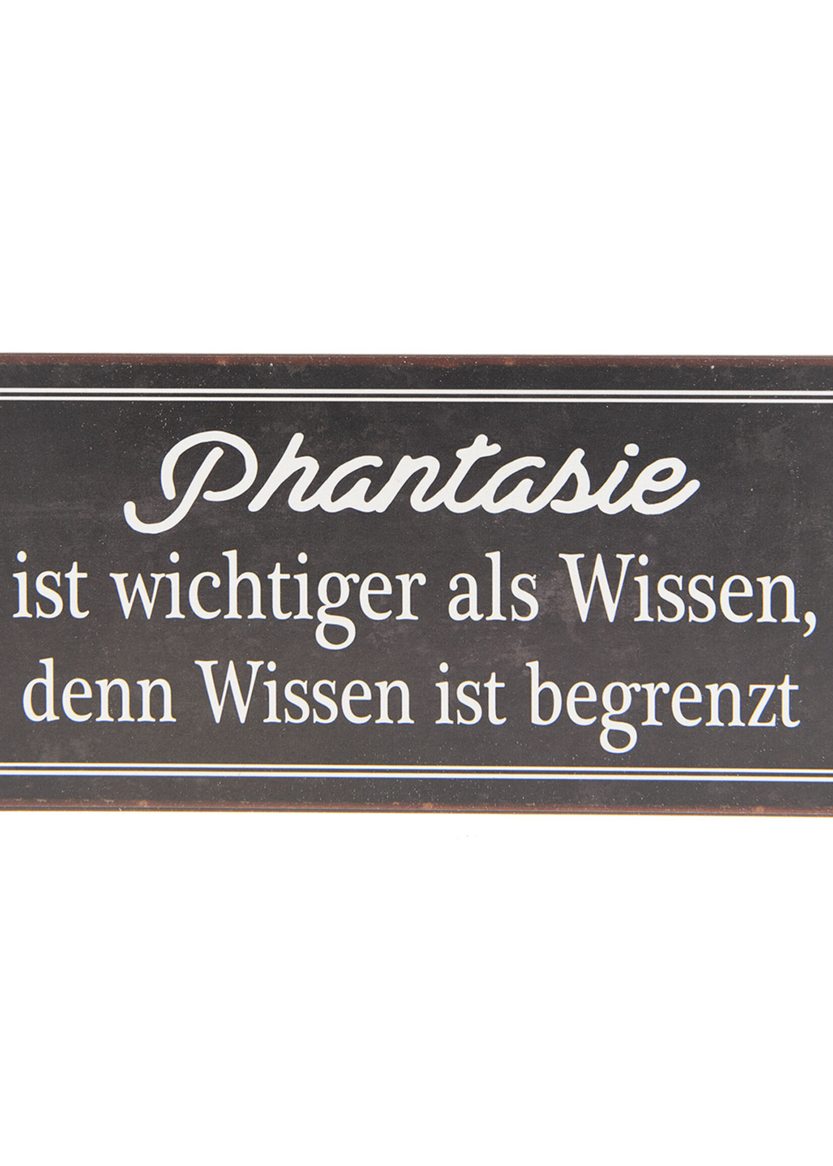 Clayre & Eef Plaque décorative 30*13 cm 6Y3262