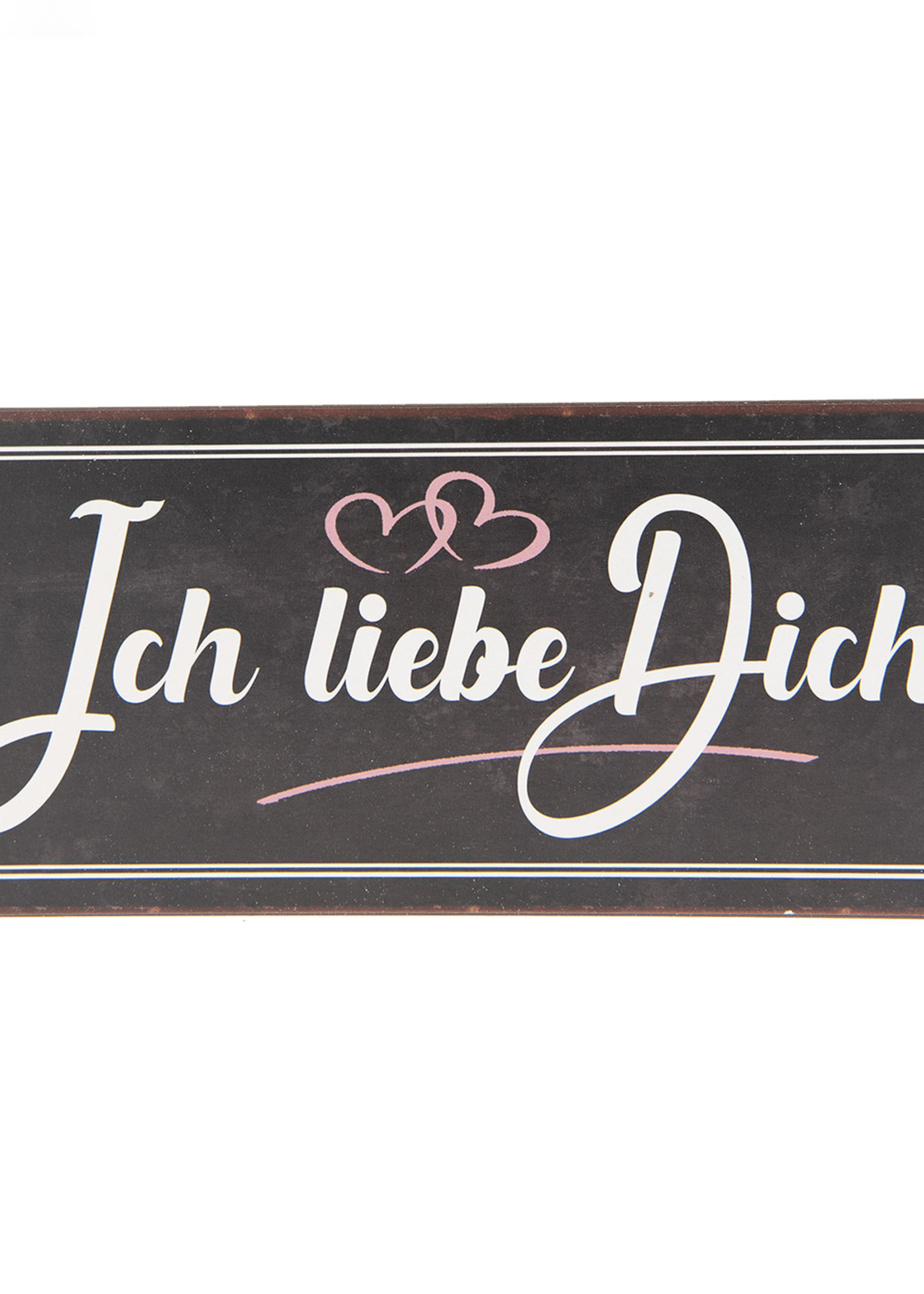 Clayre & Eef Plaque décorative 30*13 cm 6Y3266D