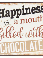 Clayre & Eef Plaque décorative 25*1*25 cm 6Y3281