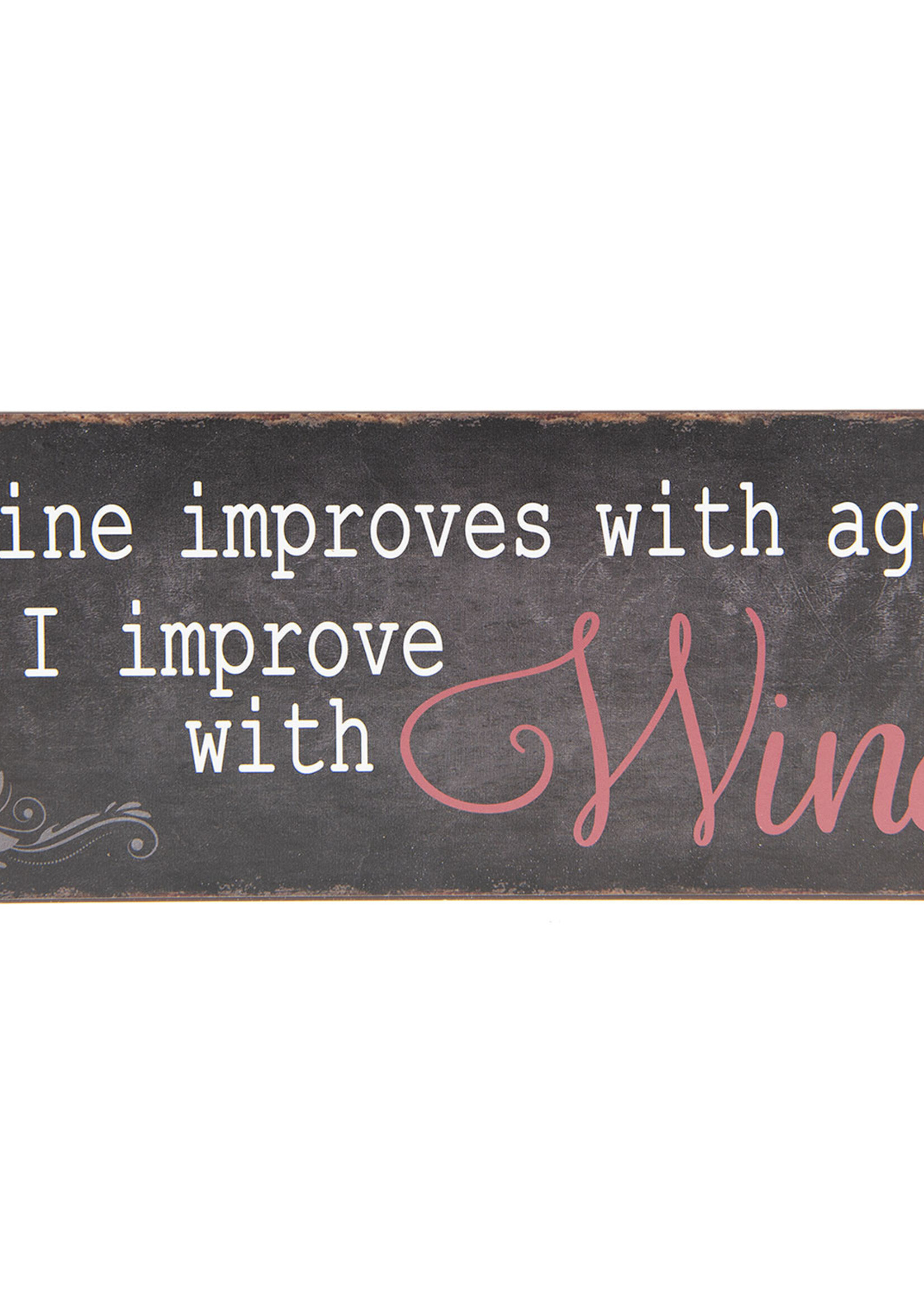 Clayre & Eef Plaque décorative 31*1*13cm 6Y3287