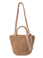 Clayre & Eef Sac 31*21*10 cm beige JZBG0167
