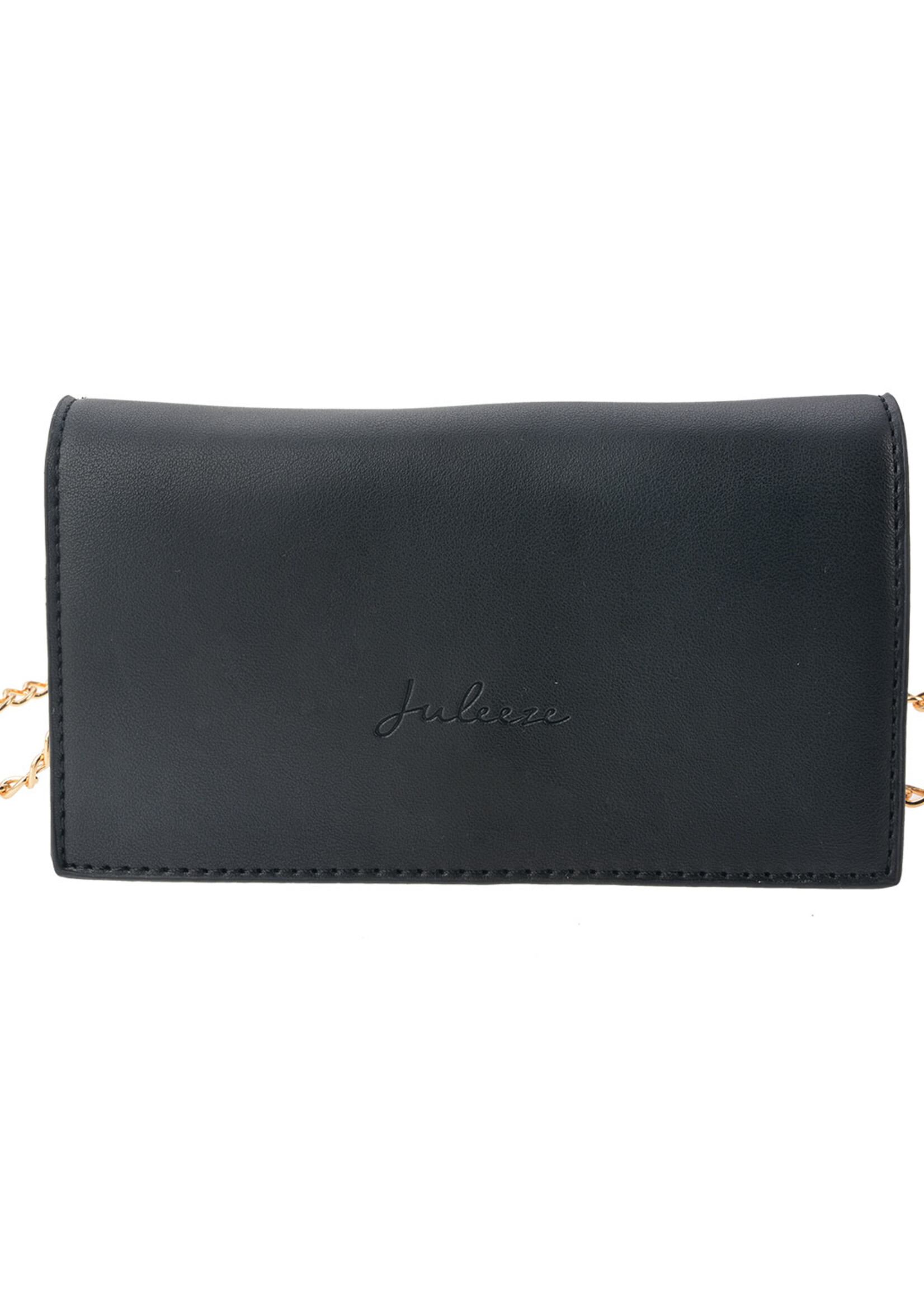 Clayre & Eef Sac 18*10*5 cm / Ø 13 cm noir/jaune JZBG0173