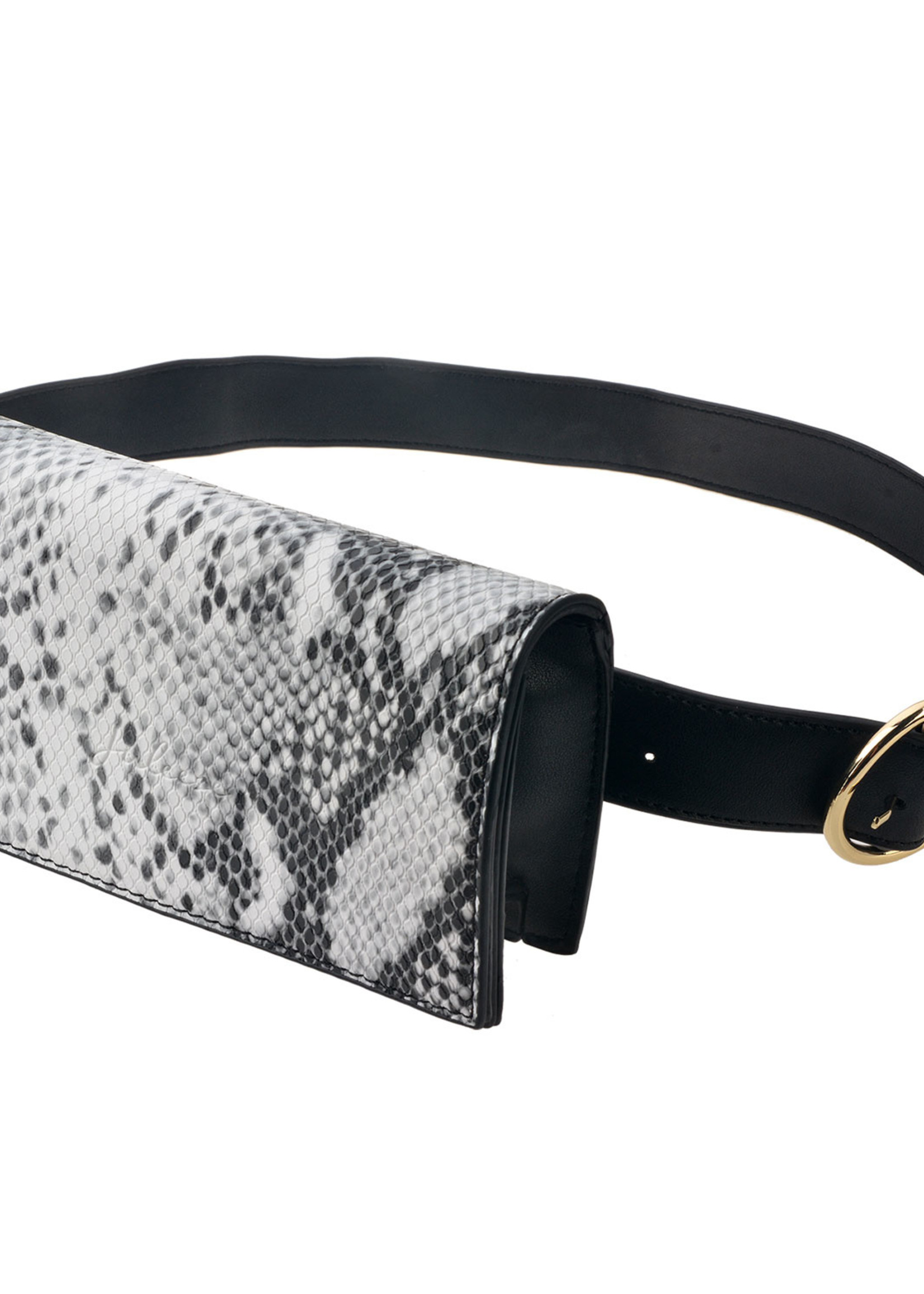 Clayre & Eef Tas 18*10*5 cm / Ø 13 cm zilverkleurig JZBG0176