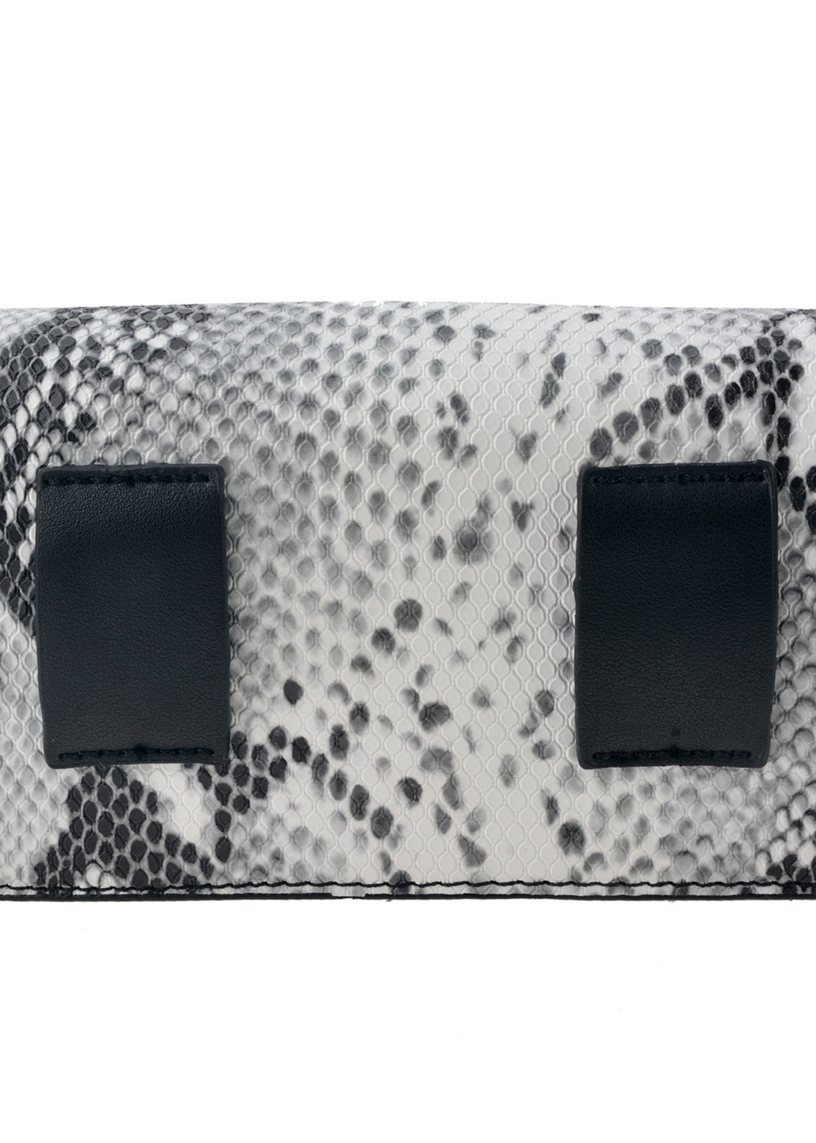 Clayre & Eef Sac 18*10*5 cm / Ø 13 cm couleur argentée JZBG0176