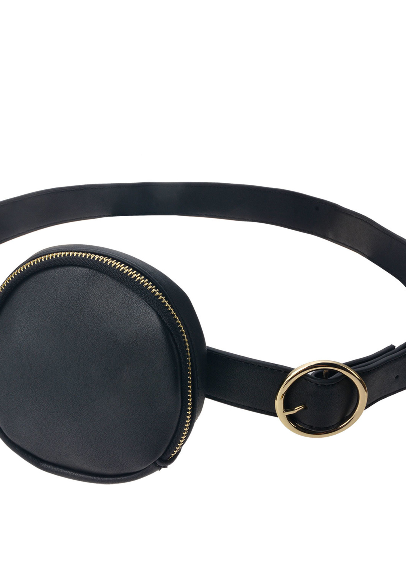 Clayre & Eef Sac 18*10*5 cm / Ø 13 cm couleur argentée JZBG0176