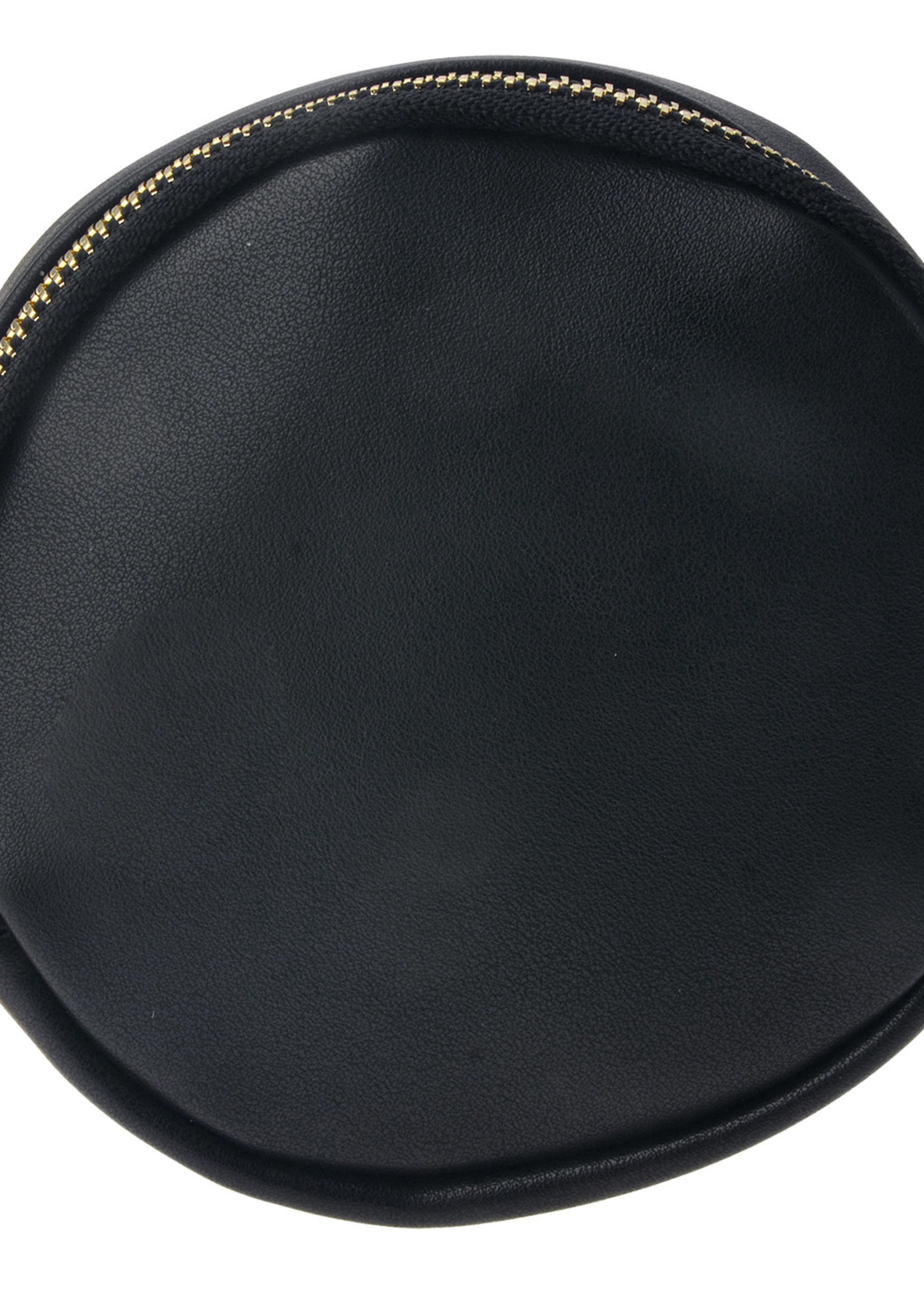 Clayre & Eef Sac 18*10*5 cm / Ø 13 cm couleur argentée JZBG0176