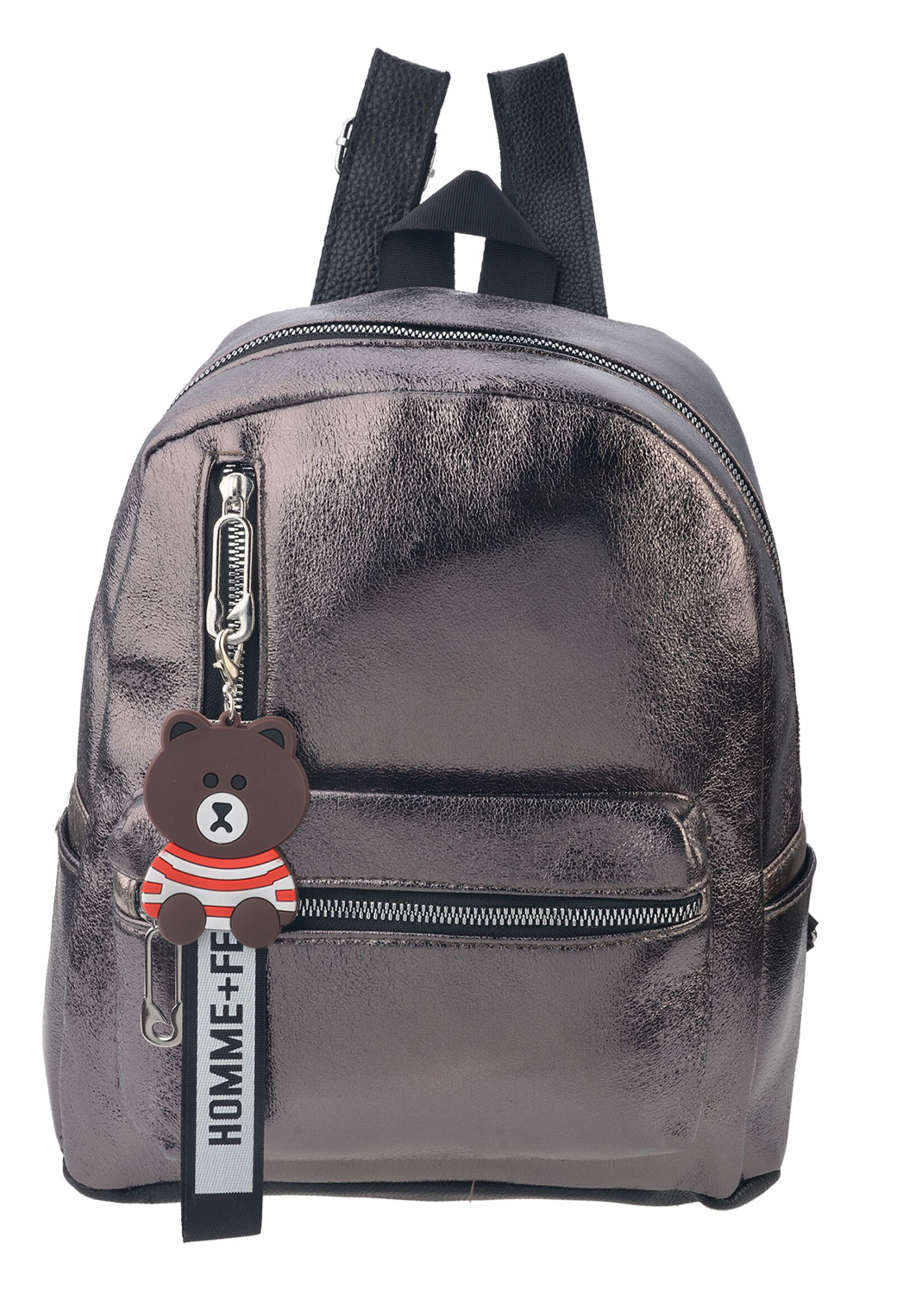 Clayre & Eef Sac 30*25*11 cm gris JZBG0186G