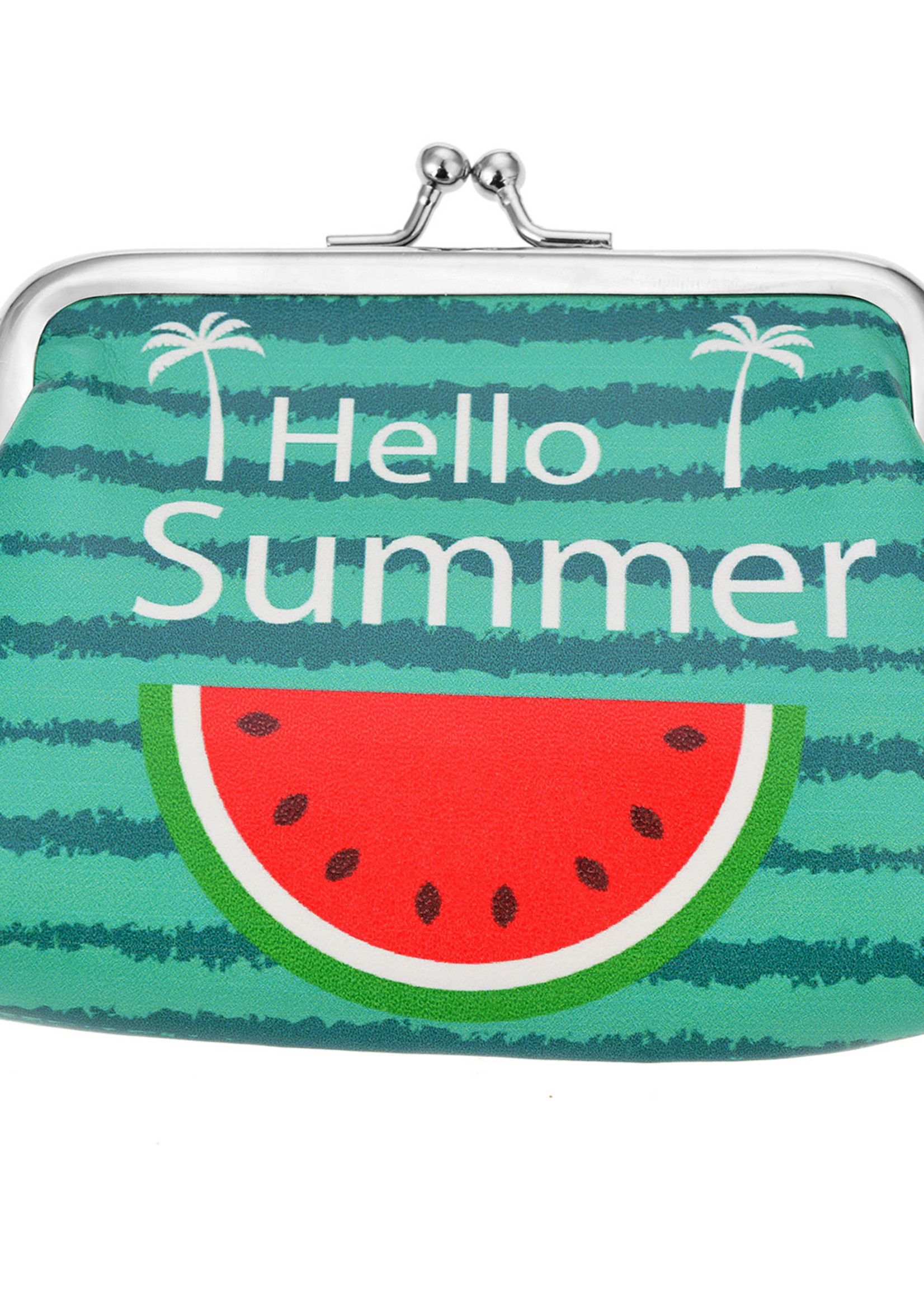 Clayre & Eef Portemonnee 12*10 cm meerkleurig JZCW0024