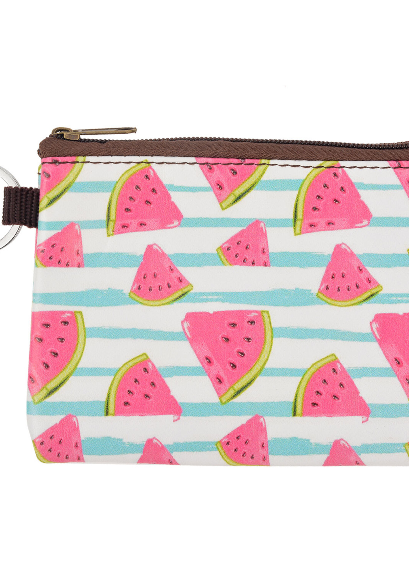 Clayre & Eef Sleutelbeursje 11*8 cm meerkleurig JZKW0015