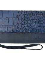 Clayre & Eef Porte-monnaie 17*10 cm bleu JZWA0048BL