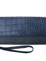 Clayre & Eef Portemonnee 20*10.5 cm blauw JZWA0049BL