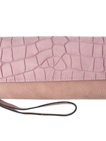 Clayre & Eef Porte-monnaie 20*10.5 cm rose JZWA0049P