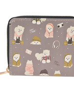 Clayre & Eef Porte-monnaie 12*10*2 cm multi couleurs JZWA0053