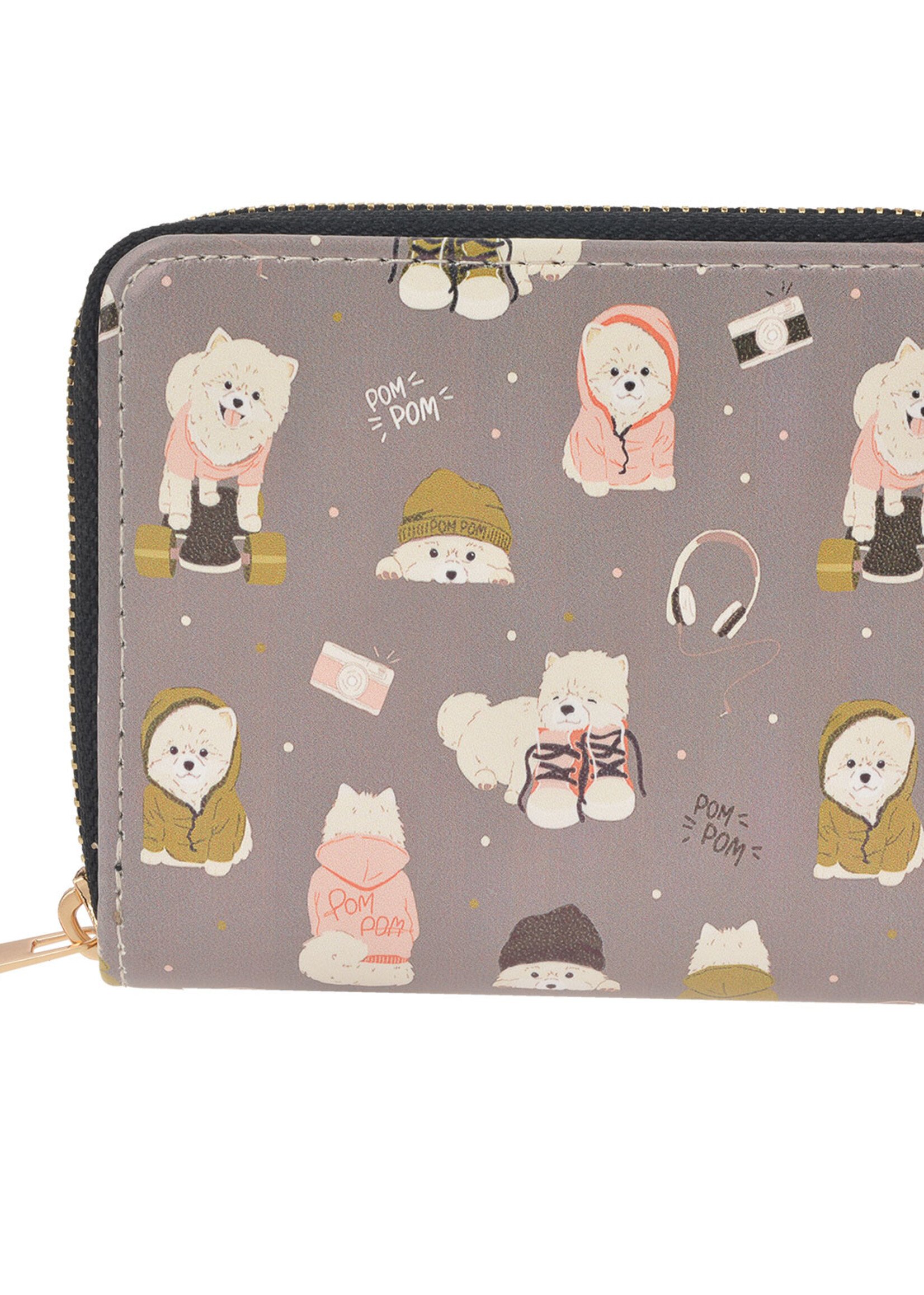 Clayre & Eef Porte-monnaie 12*10*2 cm multi couleurs JZWA0053