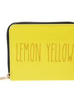 Clayre & Eef Porte-monnaie 12*10*2 cm jaune JZWA0057