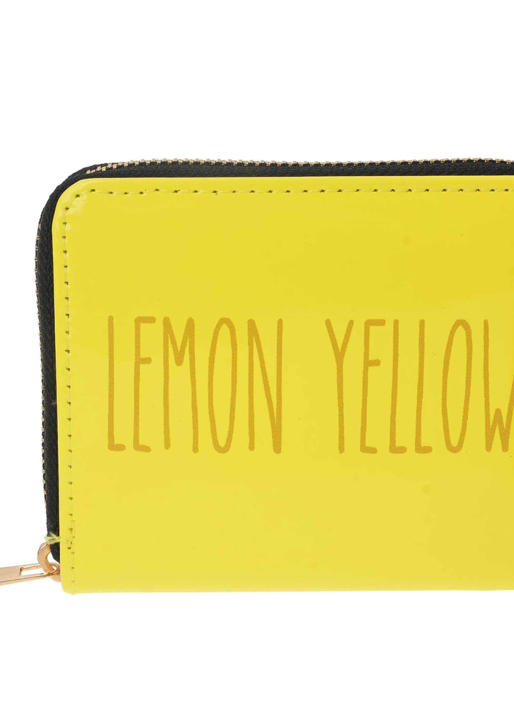 Clayre & Eef Porte-monnaie 12*10*2 cm jaune JZWA0057