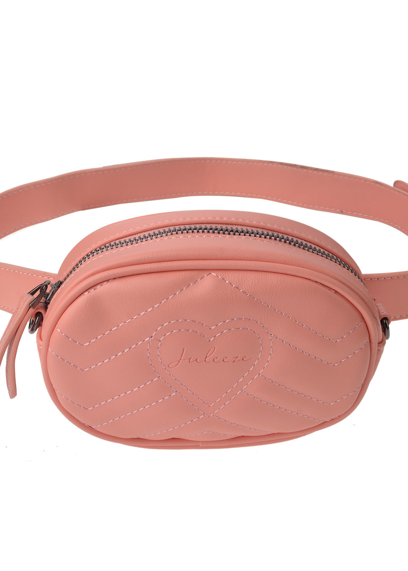 Clayre & Eef Heuptas met riem 17*6*11 cm roze JZWB0003P
