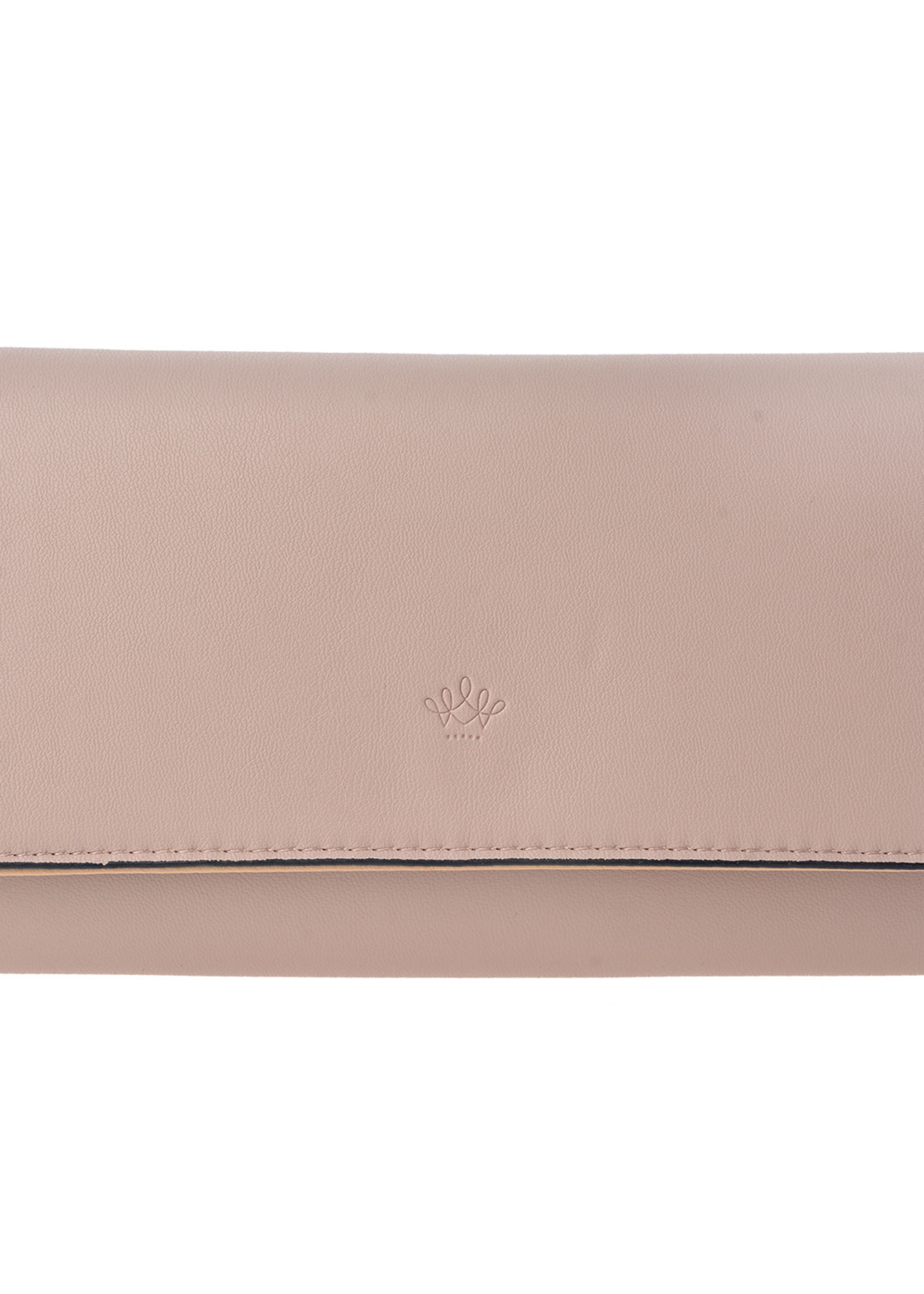 Clayre & Eef Handtas 19*11 cm roze MLBAG0062P