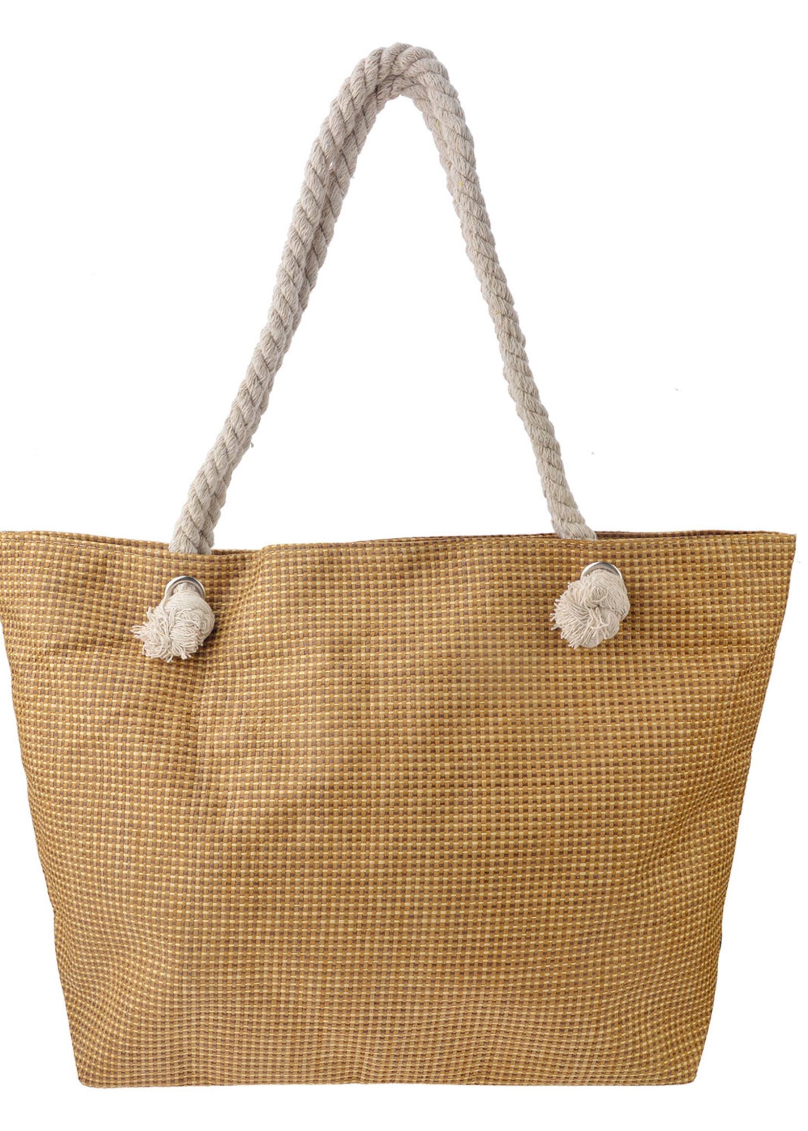 Clayre & Eef Shopper 40*12*28 cm naturel MLBAG0063