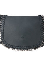 Clayre & Eef Tas 20*16*6 cm zwart MLBAG0068