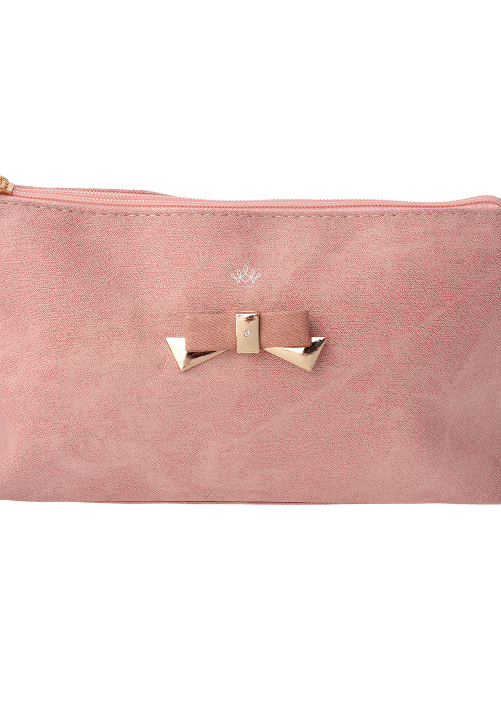 Clayre & Eef Handtas  roze MLBAG0073P