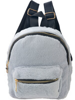 Clayre & Eef Sac à dos 24*25 cm bleu MLBAG0079BL