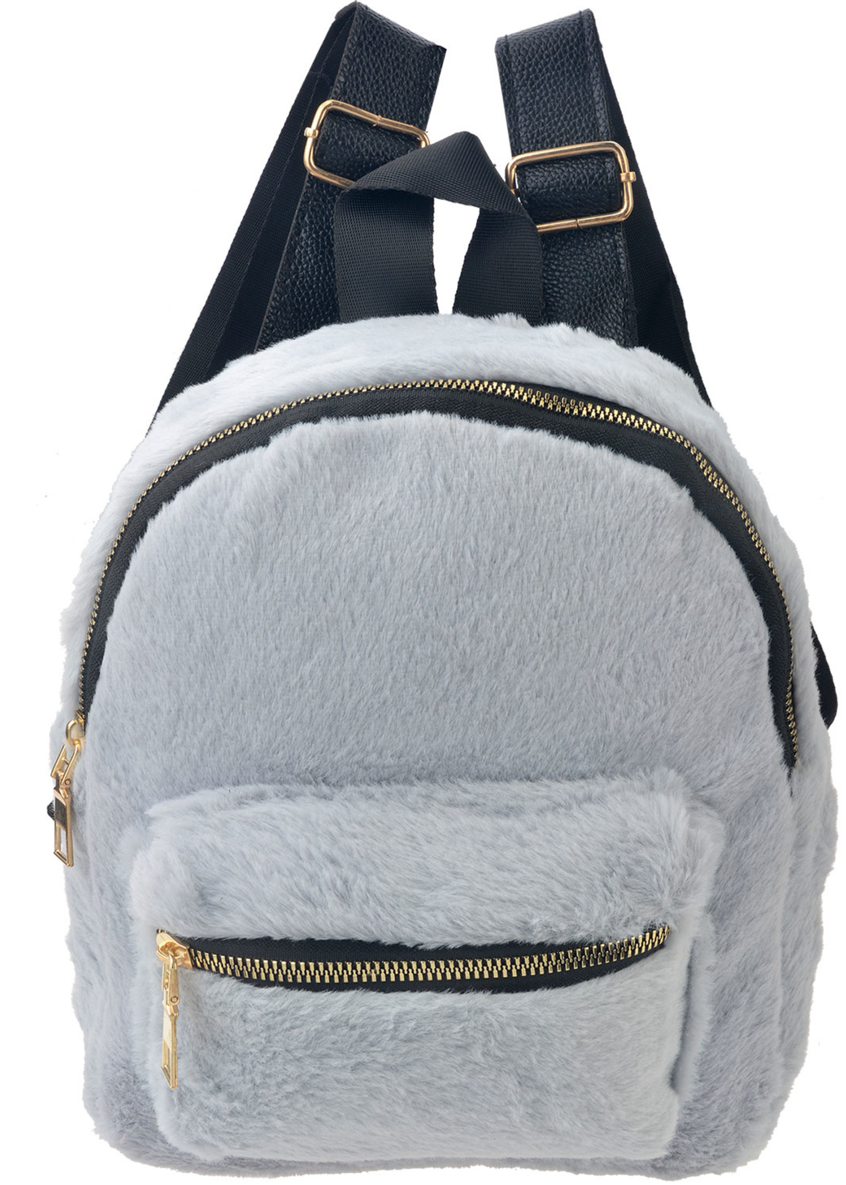 Clayre & Eef Rugzak 24*25 cm blauw MLBAG0079BL