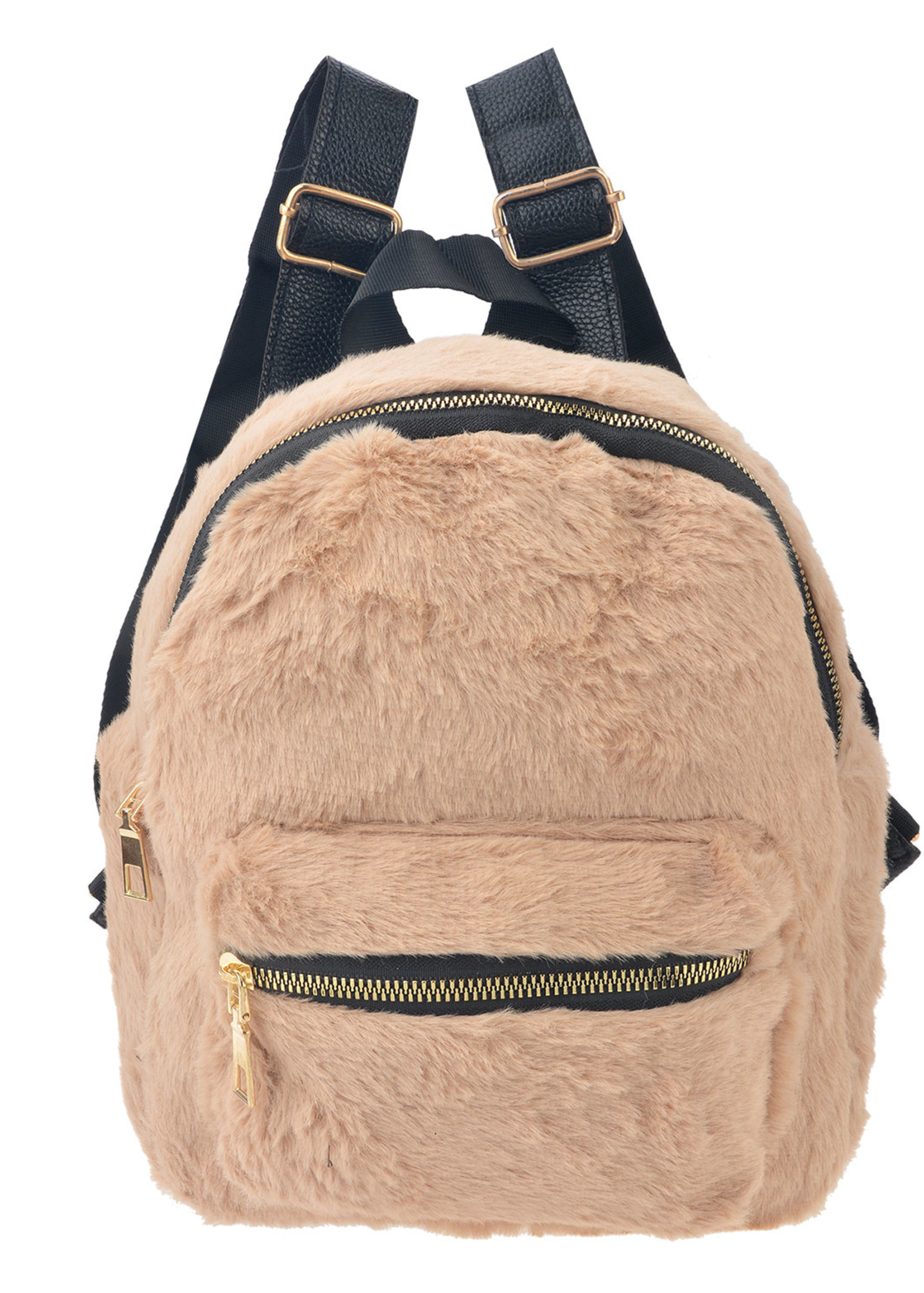 Clayre & Eef Sac à dos 24*25 cm rose MLBAG0079P