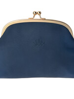 Clayre & Eef Sac 23*17 cm bleu MLPU0223BL